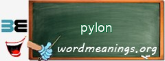 WordMeaning blackboard for pylon